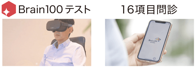 Brain100テストと16項目問診